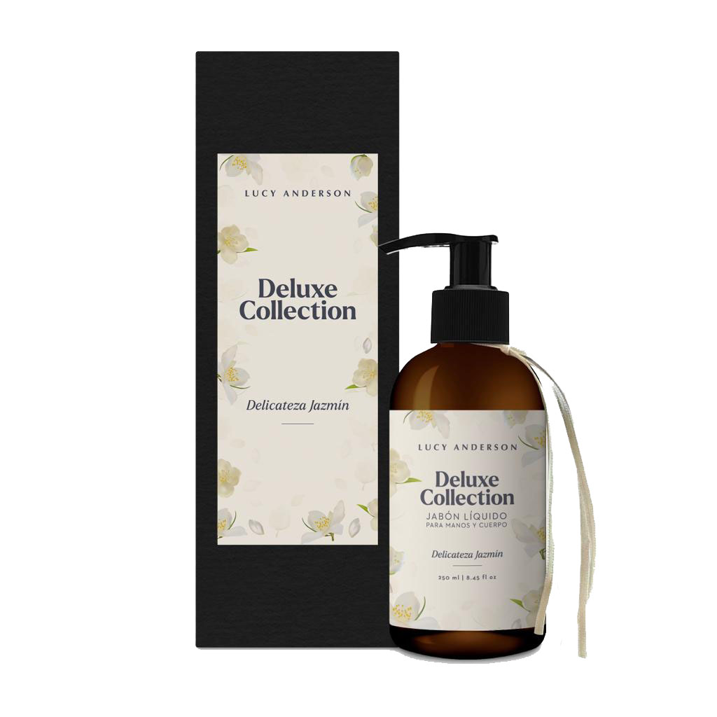 LUCY ANDERSON DELUXE JABON LIQUIDO DELICATEZA JAZMIN  X 250 ML.